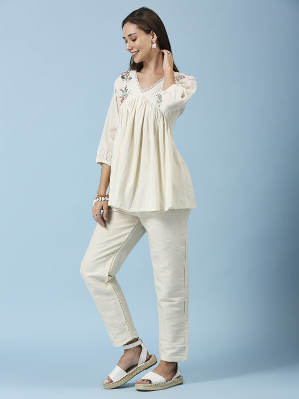 Aliya Cut Designer Co-Ord Set - Image 2