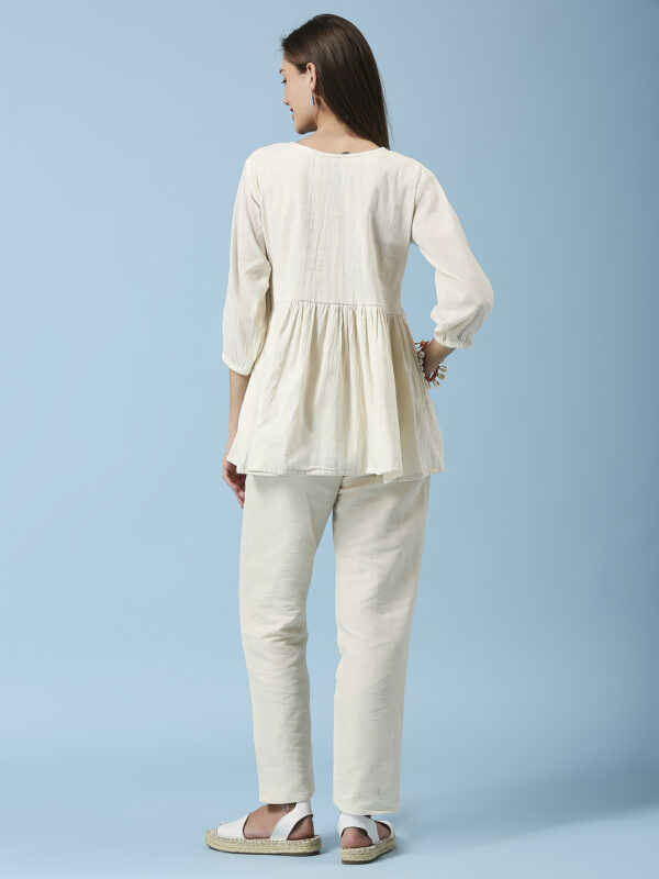 Aliya Cut Designer Co-Ord Set - Image 4