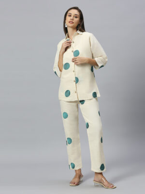 Rama Colour Round Design Co-ord Set