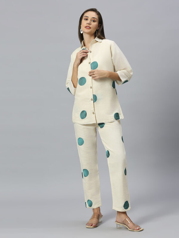 Rama Colour Round Design Co-ord Set