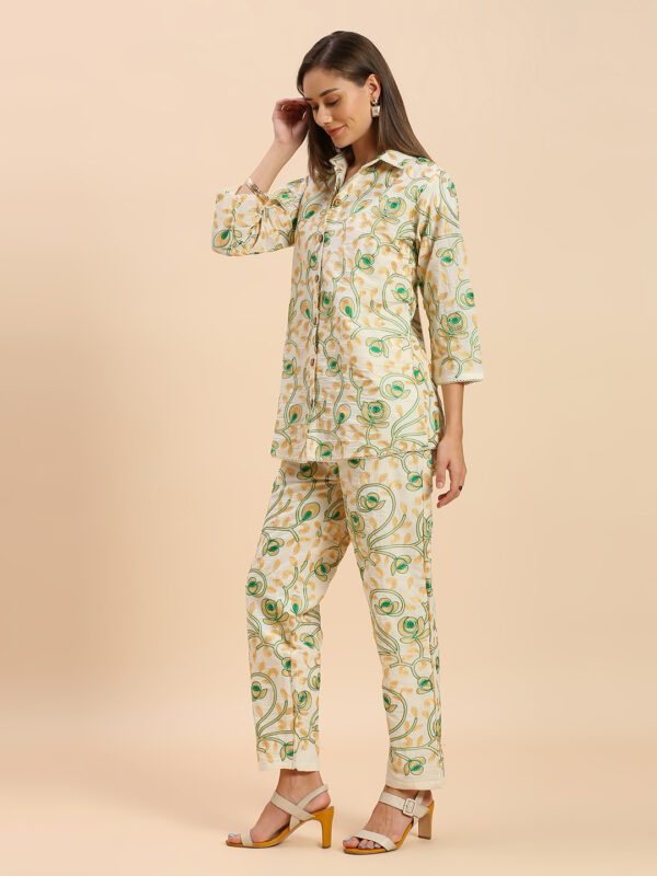 Elegant Khadi Co-ord Set - Image 3