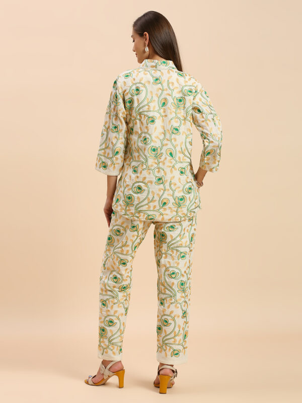Elegant Khadi Co-ord Set - Image 5