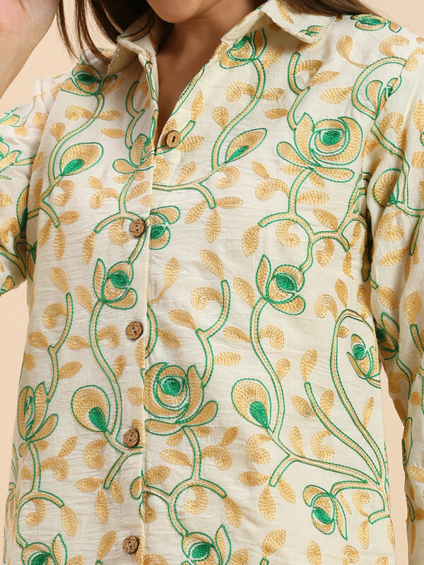 Elegant Khadi Co-ord Set - Image 6