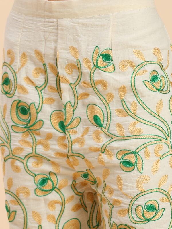 Elegant Khadi Co-ord Set - Image 9