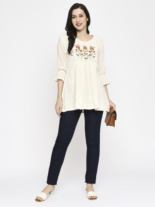 Yellow Sunflower Designer Top - Image 7