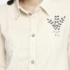 Pure Cotton Khadi Collar Neck Designer Shirt - Image 5