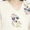 Pure Cotton Khadi Embroidered Tunic - Image 5