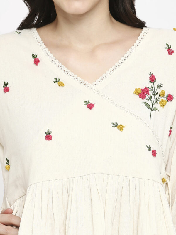 Playful Khadi Cotton Top - Image 5