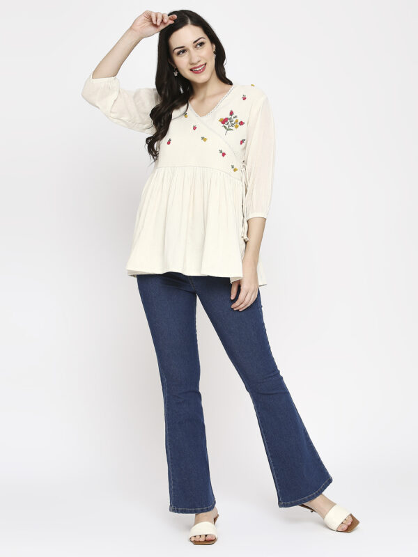 Playful Khadi Cotton Top - Image 6