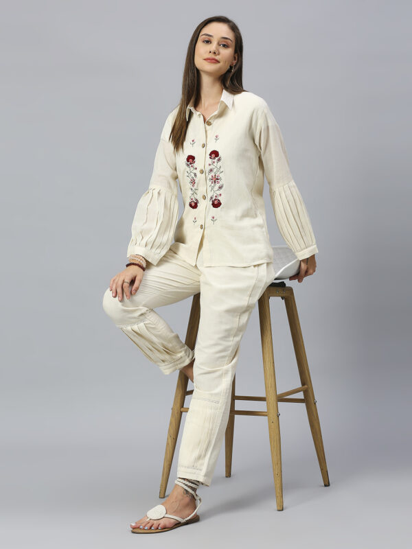 Pure Cotton Khadi Co-ord Set - Image 6