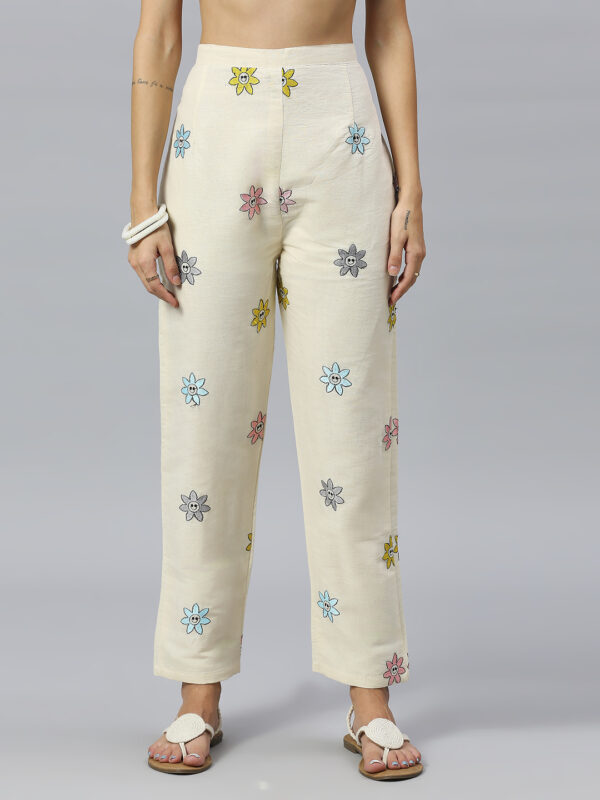 Khadi Cotton Flower Co-ord Set - Image 7