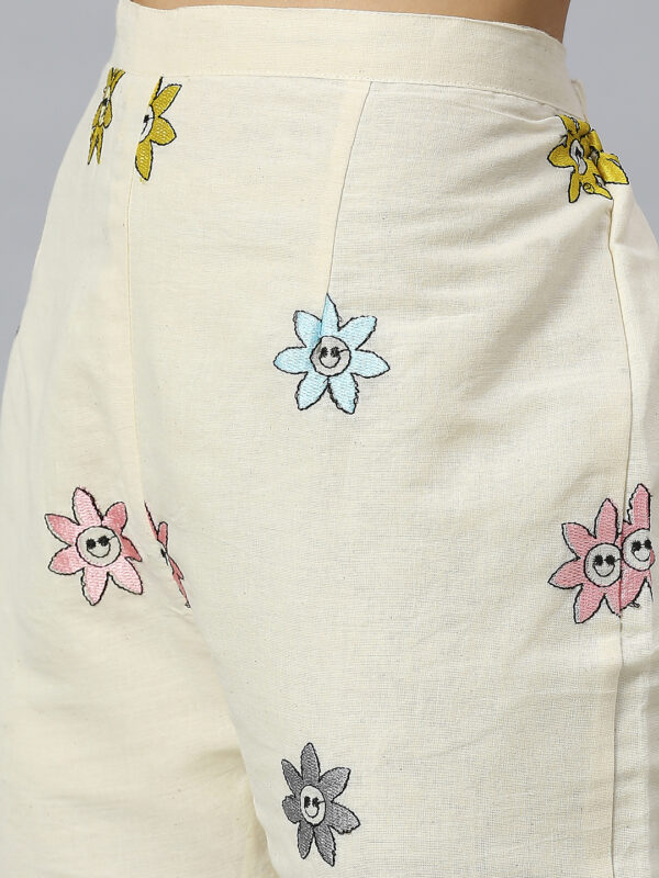 Khadi Cotton Flower Co-ord Set - Image 8
