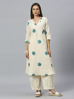 Rama Colour Round Design Kurti Collection
