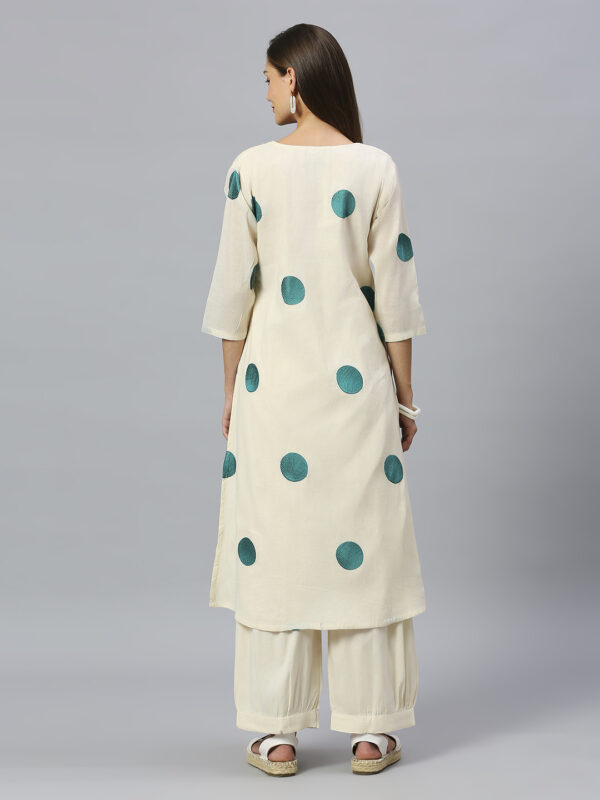 Rama Colour Round Design Kurti Collection - Image 4