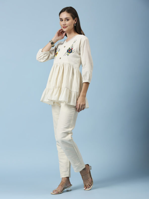 Blue Design Co-Ord Set - Image 2