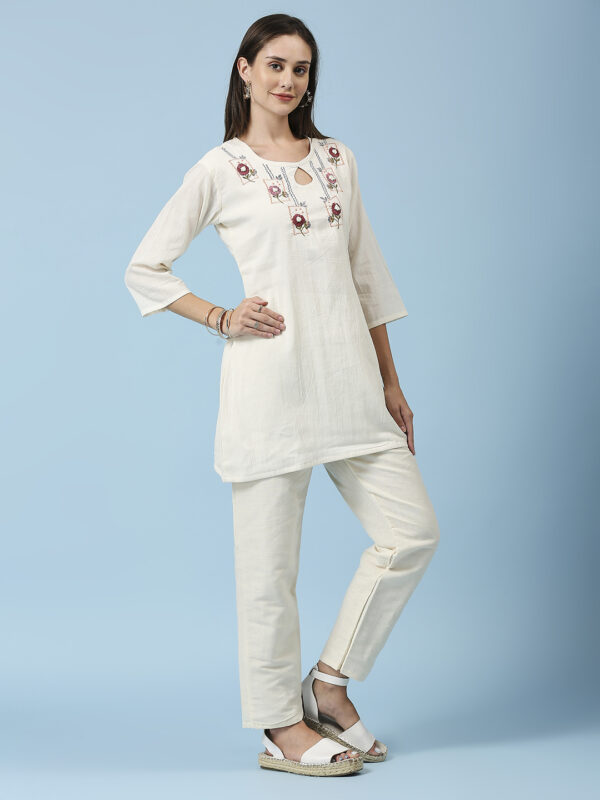 Pure Khadi Cotton Co-ord Set - Image 3