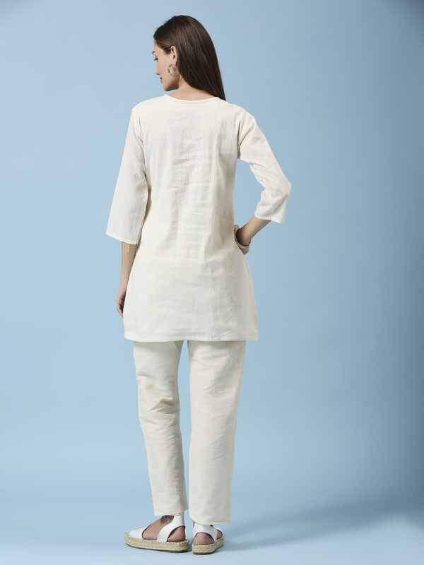 Pure Khadi Cotton Co-ord Set - Image 4