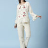 Red Flower Co-ord Set