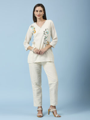 Elegant Side Loop Designer Co-ord Set