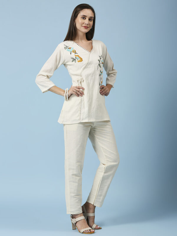 Elegant Side Loop Designer Co-ord Set - Image 3