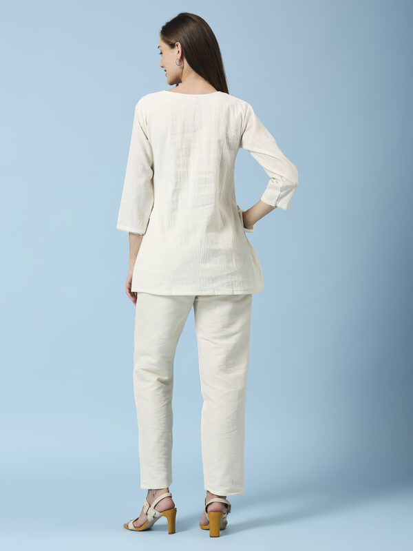 Elegant Side Loop Designer Co-ord Set - Image 4