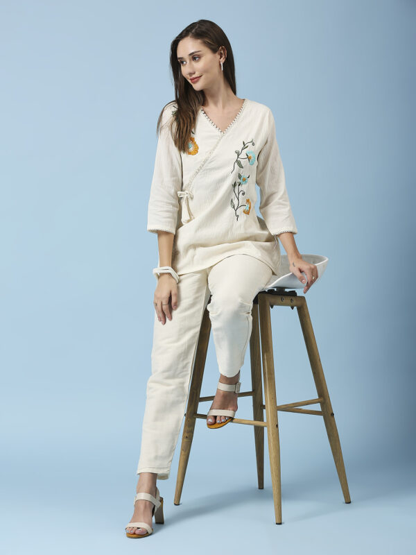 Elegant Side Loop Designer Co-ord Set - Image 6