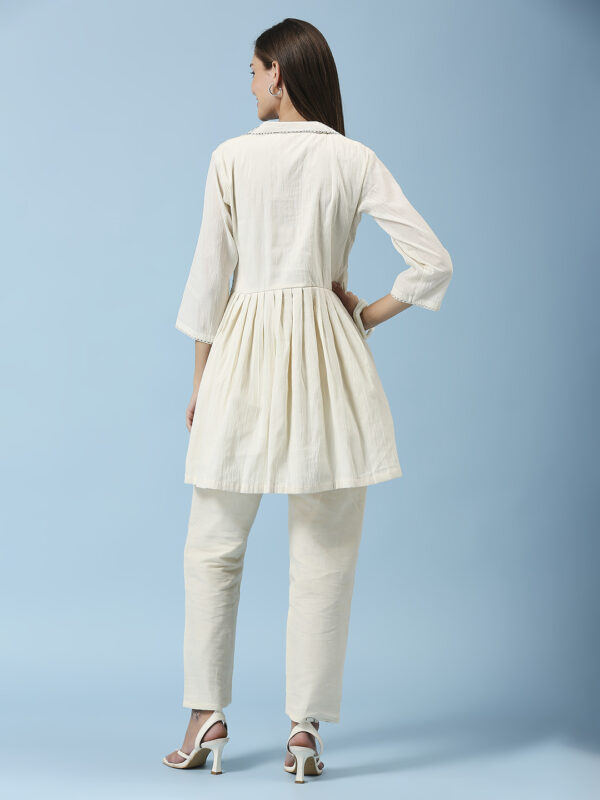 Mirror Collar Designer Co-ord Set - Image 4