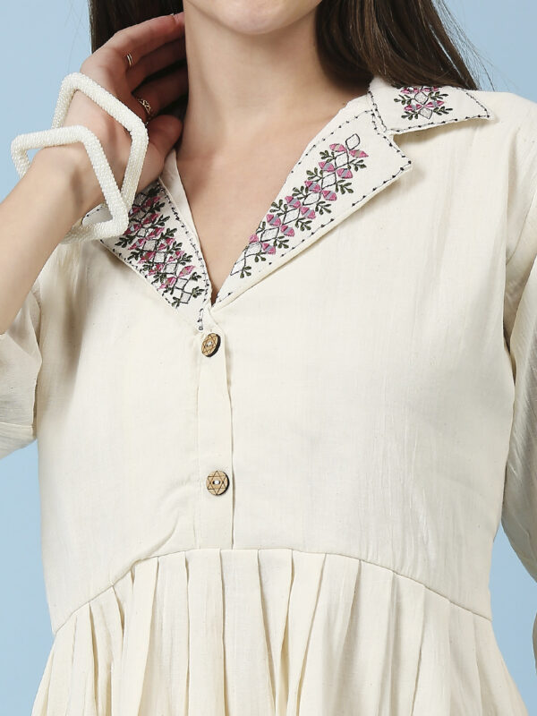 Mirror Collar Designer Co-ord Set - Image 5