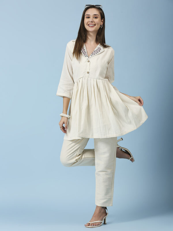 Mirror Collar Designer Co-ord Set - Image 6