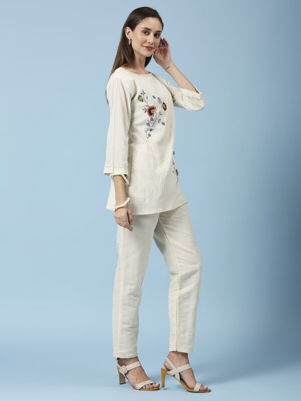 Flower Look Design Co-ord Set - Image 3