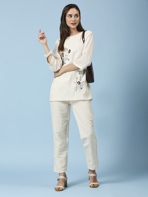 Flower Look Design Co-ord Set - Image 6