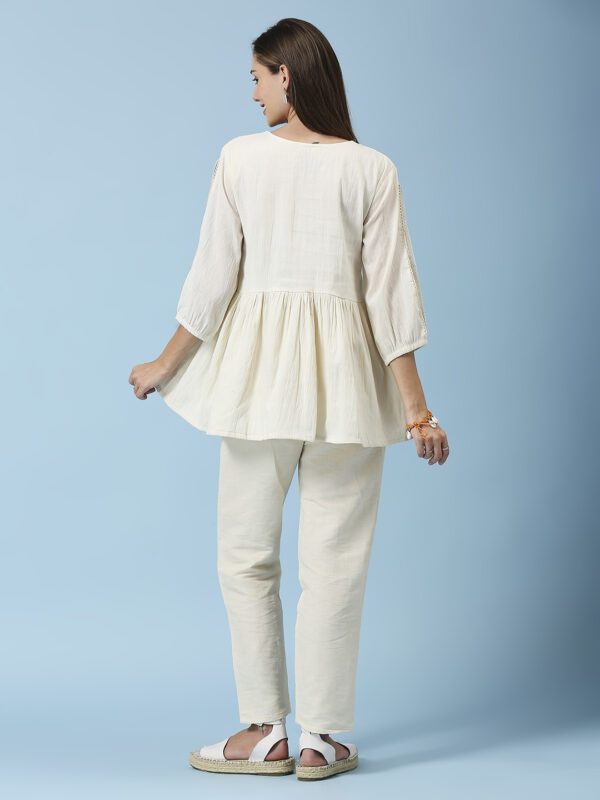 Designer Co-Ord Set with Embroidery - Image 4
