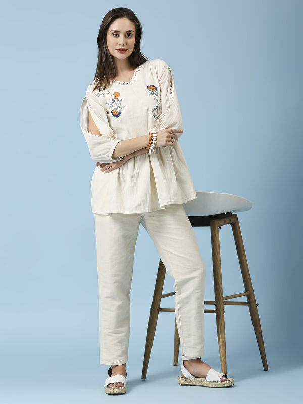 Designer Co-Ord Set with Embroidery - Image 6