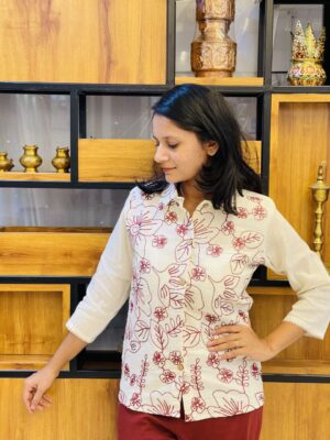 Pure Cotton Khadi Shirt