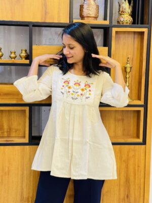 Yellow Sunflower Designer Top