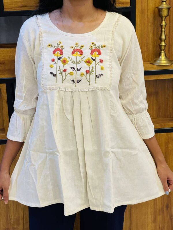 Yellow Sunflower Designer Top - Image 5