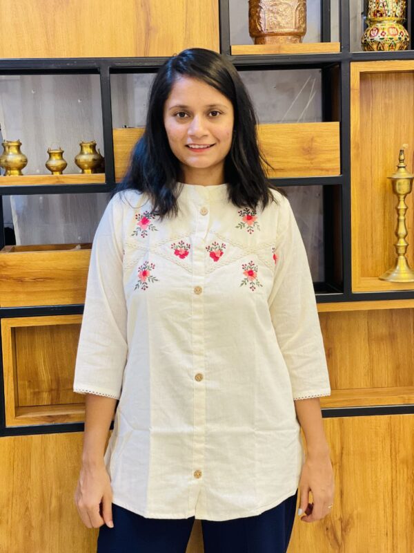 Elegant Designer Shirt With Fancy Collar Shirt