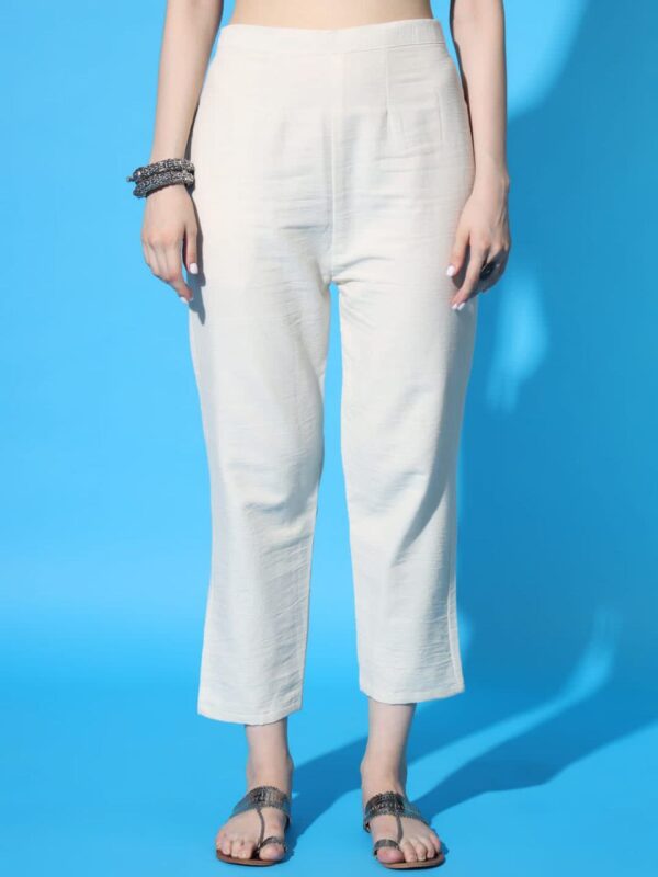 Round Design Kurti Pant and Dupatta Set - Image 6