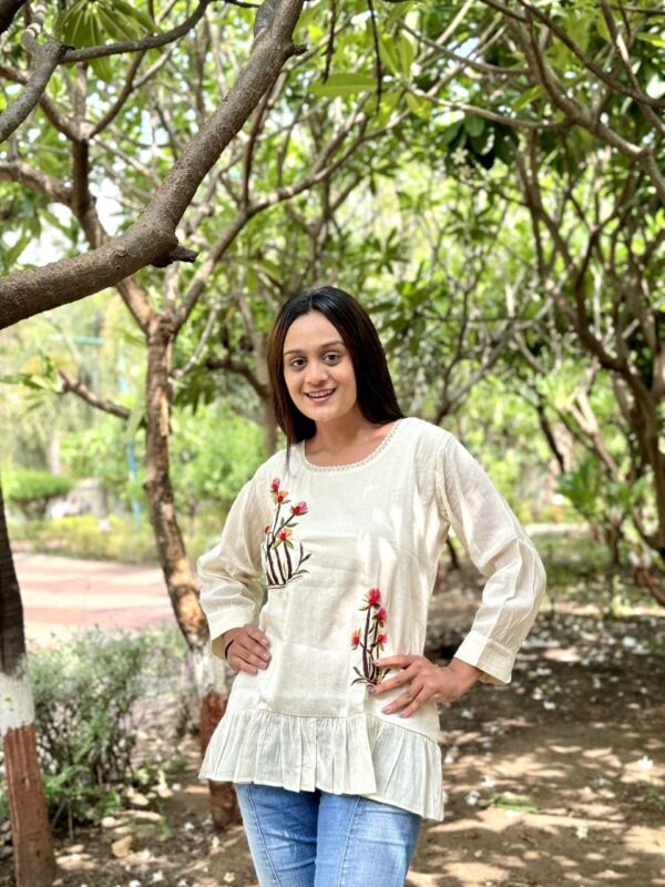 Elegant Khadi Summer Tunics - Image 2