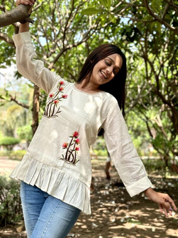 Elegant Khadi Summer Tunics - Image 4