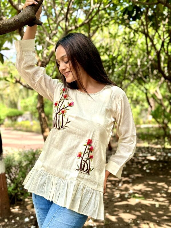 Elegant Khadi Summer Tunics - Image 5