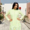 New Arrival Special Wedding Season Collection Colorful Pista Green Co-ord Sets - Image 2