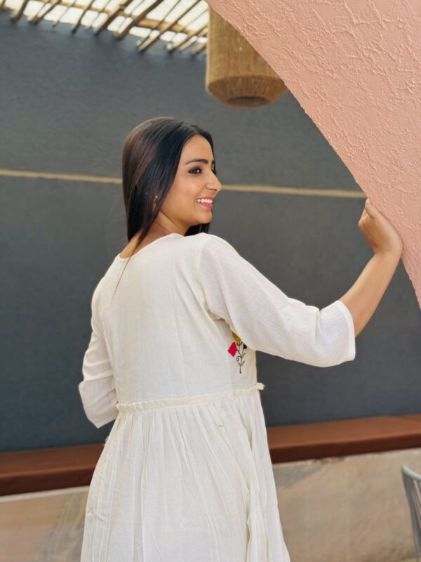 Effortless Elegance New Khadi Cotton Gowns - Image 2