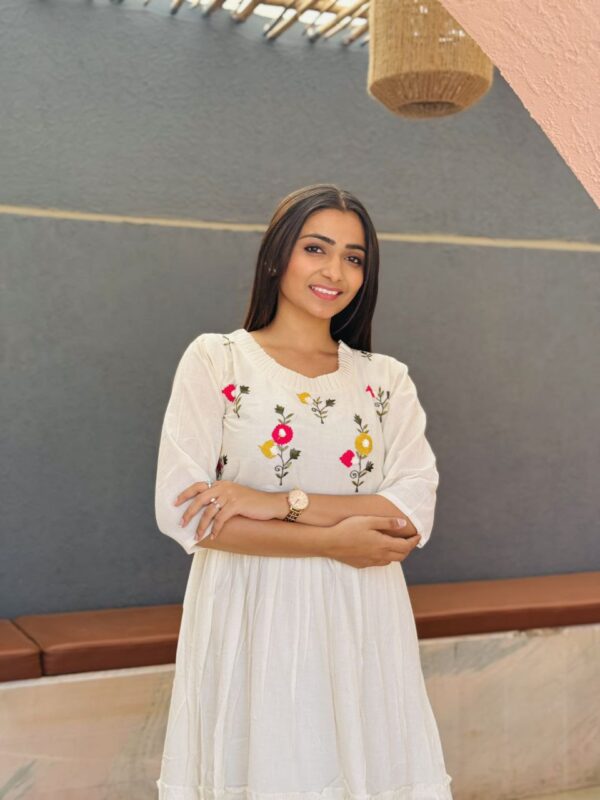 Effortless Elegance New Khadi Cotton Gowns - Image 4