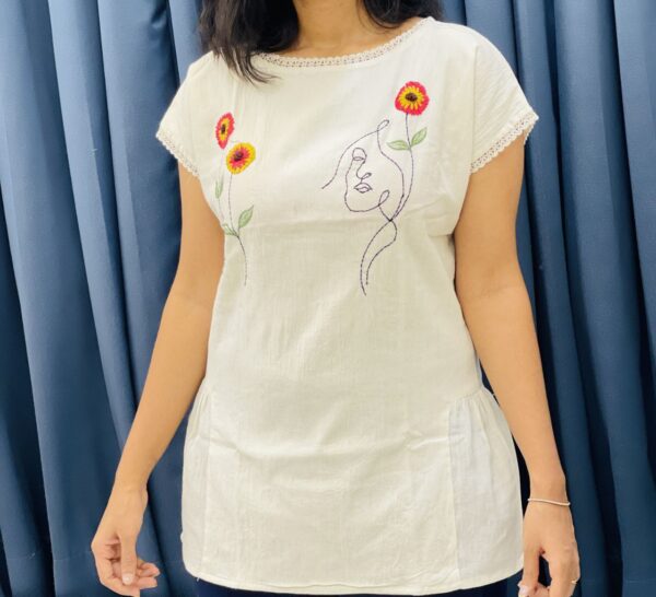 Khadi Hand Work Tunics - Image 2