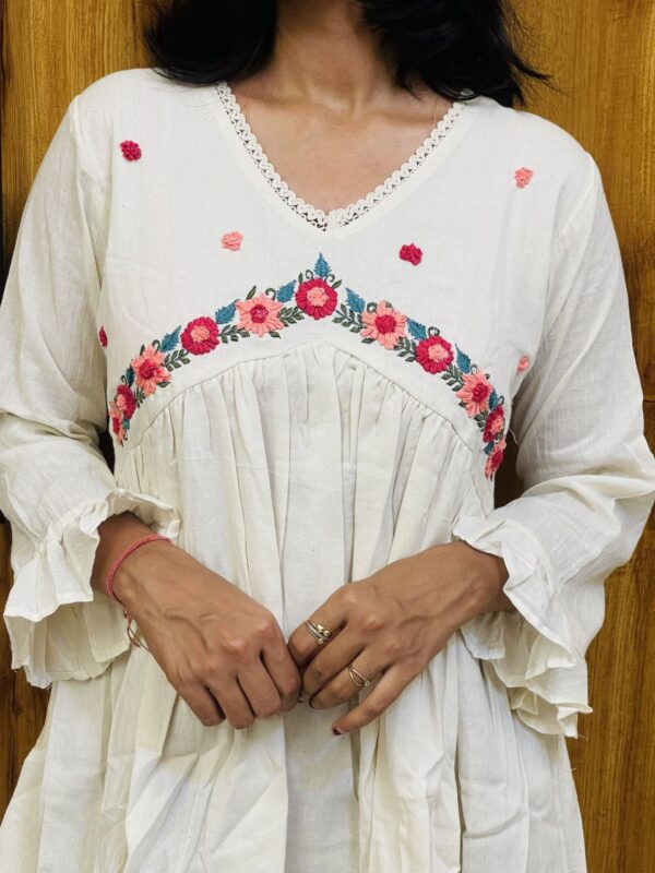 Playful Khadi Cotton Top - Image 7