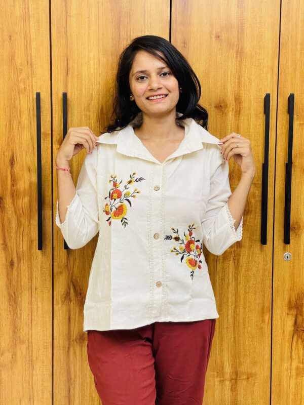 Sunsine Yellow Designer Shirt - Image 3