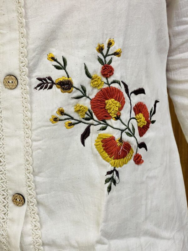 Sunsine Yellow Designer Shirt - Image 4