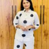 New Black Round Design Co-ord Set - Image 7