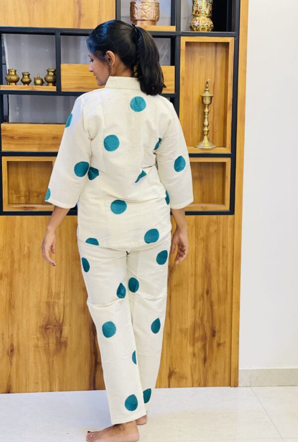 New Design Rama Colour Round Design Co-ord Set - Image 2